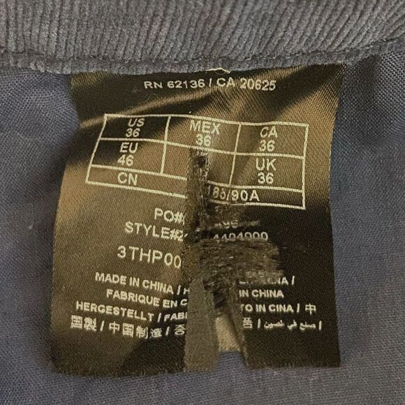 G by Guess - Skinny Velvety Corduroy Pants in Navy - Men's size 36 x 31 - Picture 3 of 14